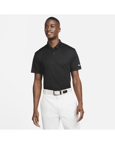 Nike Dri-fit Victory Golf Polo - Black
