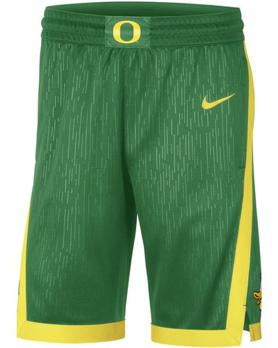 Nike College Dri-fit (oregon) Basketball Shorts - Green