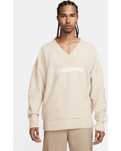 Nike Sportswear Tech Pack Knit Sweater - Naturel