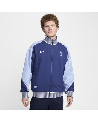 Nike Tottenham Hotspur Strike Dri-fit Football Jacket Polyester - Blue