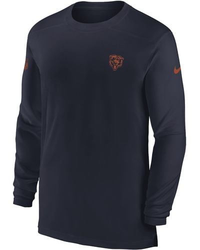 Men's Nike Brown Chicago Bears 2023 Salute to Service Sideline T-Shirt Size: 3XL