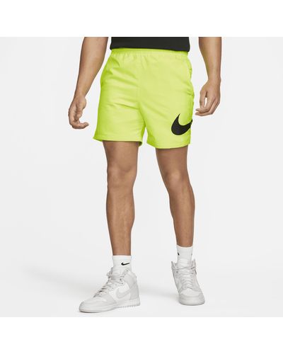 Nike Sportswear Geweven Shorts - Geel