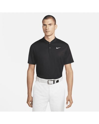 Nike Victory Blade Golf Polo Shirt - Black