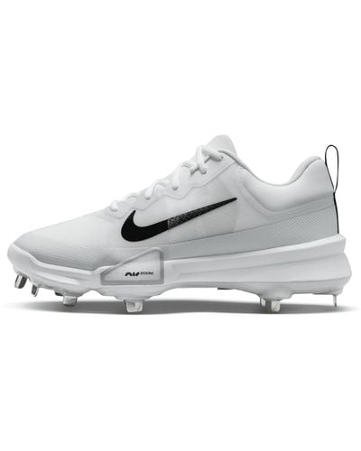 Nike Force Zoom Trout 9 Pro Baseball Cleats - White