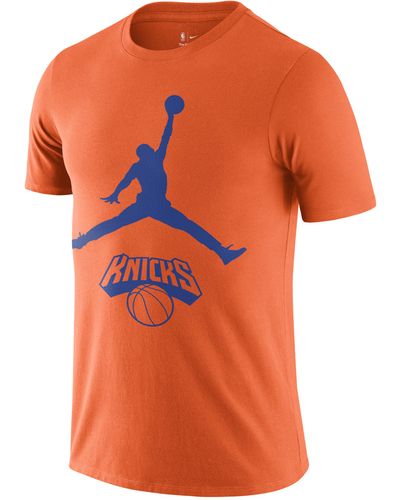 Nike New York Knicks Essential Nba T-shirt - Orange