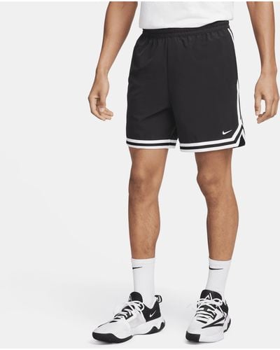 Nike Dna Dri-fit 6" Uv Woven Basketball Shorts - Black