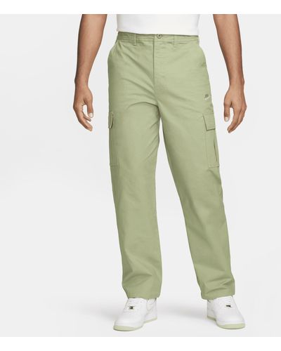 Nike Club Cargo Trousers Cotton - Green