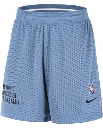 Nike Memphis Grizzlies Nba Mesh Shorts - Blue
