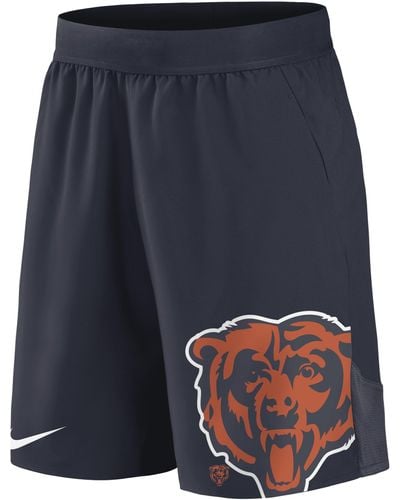 Nike Dri-fit Stretch (nfl Chicago Bears) Shorts - Blue