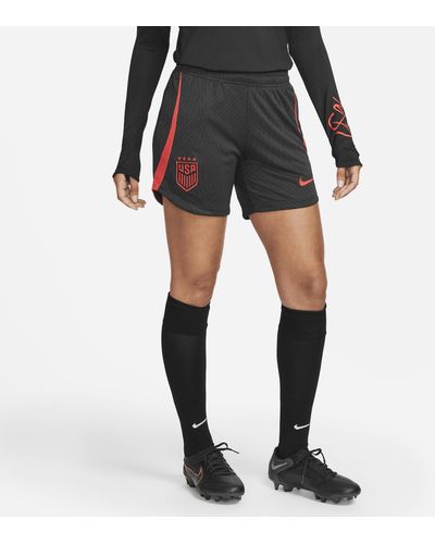 Nike U.s. Strike Dri-fit Knit Soccer Shorts - Black