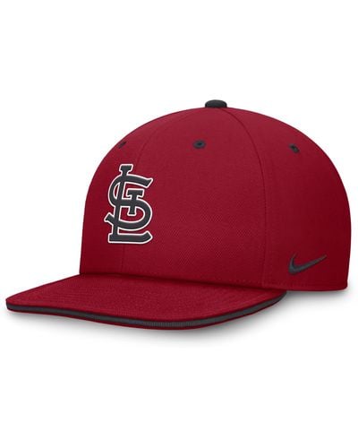 Nike St. Louis Cardinals Primetime Pro Dri-fit Mlb Adjustable Hat - Red