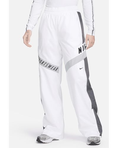 Nike Sportswear High-waisted Pants - White