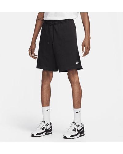Nike Club Knit Shorts - Zwart