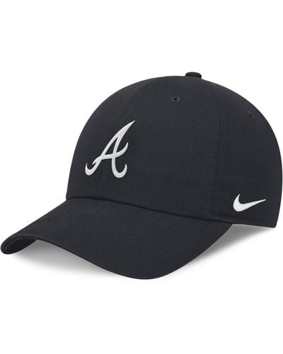 Nike Atlanta Braves Evergreen Club Mlb Adjustable Hat - Blue