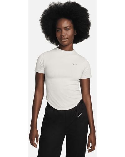 Nike Running Division Dri-fit Adv Short-sleeve Running Top Polyester - White