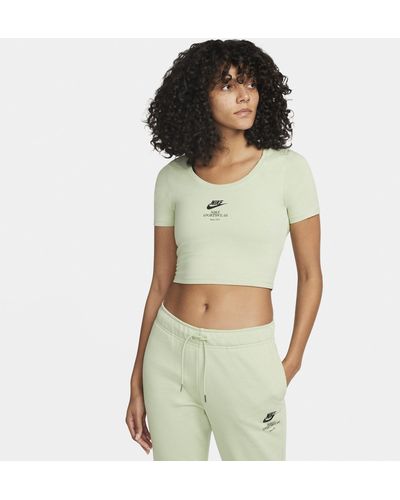 Nike Sportswear Crop Top - Green