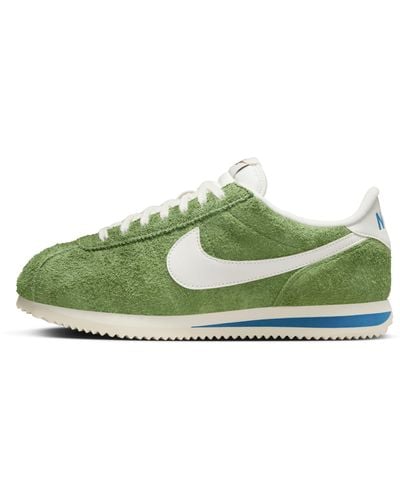 Nike Scarpa cortez vintage suede - Verde