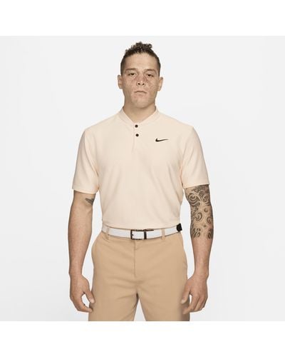 Nike Tour Dri-fit Golf Polo Polyester - Natural