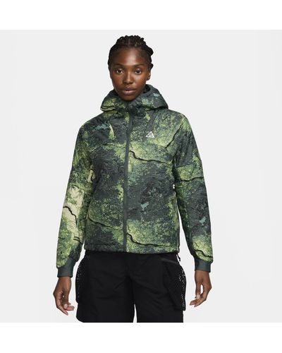 Nike Acg 'rope De Dope' Therma-fit Adv Jacket Polyester - Green