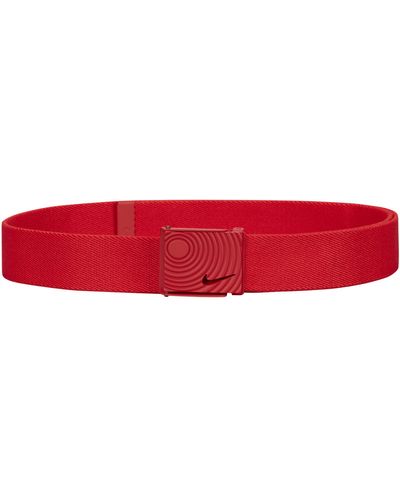 Nike Outsole Stretch Web Belt - Red