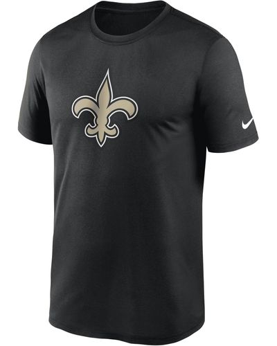 Nike Dri-fit Logo Legend (nfl New Orleans Saints) T-shirt - Black