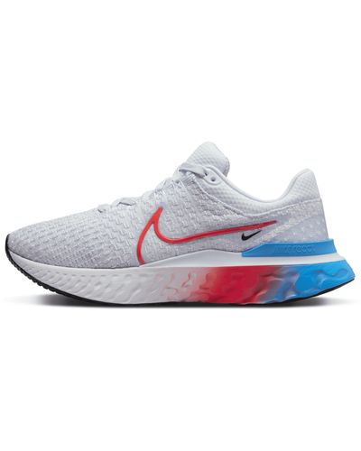 Nike React Infinity Run Flyknit 3 Road Running Shoes - Multicolor