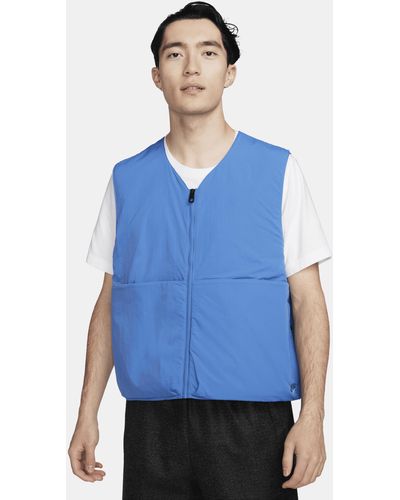 Nike Sportswear Tech Pack Therma-fit Adv Forward-lined Vest - Blue