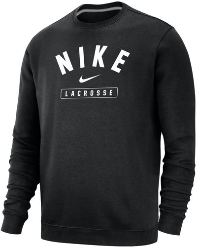 Nike Baseball Crew-neck Sweatshirt - Black