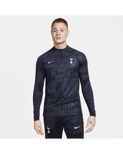 Nike Tottenham Hotspur Strike Dri-fit Soccer Drill Top - Blue