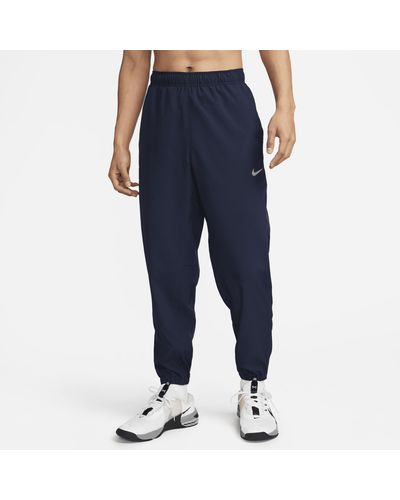 Nike Form Dri-fit Tapered Versatile Pants - Blue