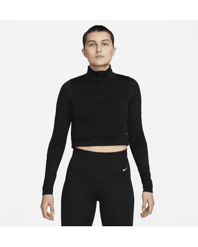 Nike Therma-fit Adv City Ready 1/4-zip Top - Black