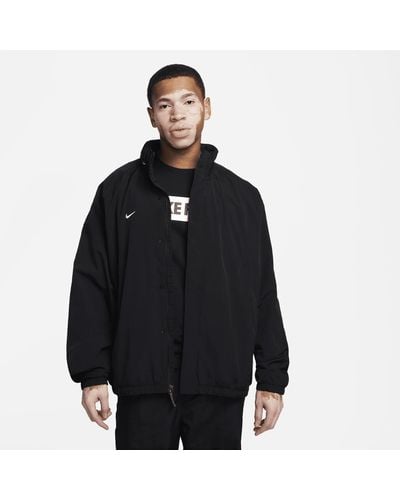 Nike Culture Of Football Therma-fit Repel Hooded Football Jacket 50% Recycled Polyester - Black