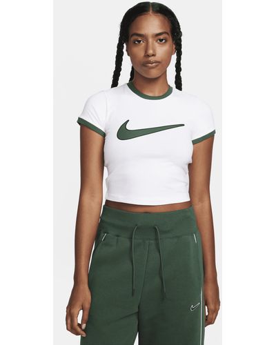 Nike Sportswear Cropped T-shirt - White