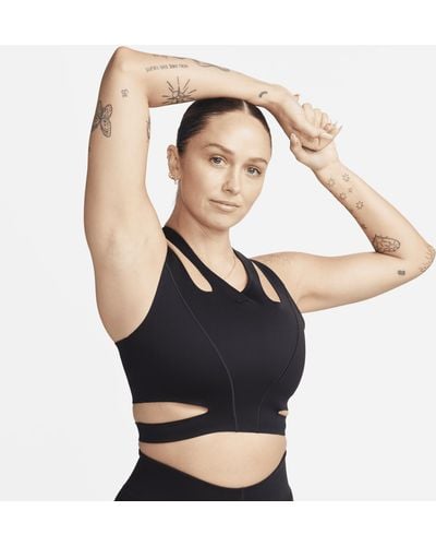 Nike Bra non imbottito con spalline sottili a sostegno leggero futuremove - Neutro