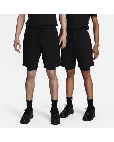 Nike X Mmw 3-in-1 Shorts - Black