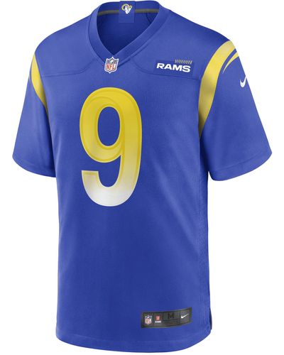 Nike Nfl Los Angeles Rams (matthew Stafford) Game Football Jersey - Blue