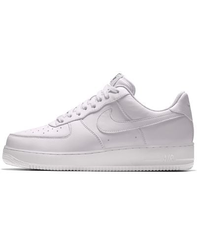 Nike Scarpa personalizzabile air force 1 low by you - Bianco