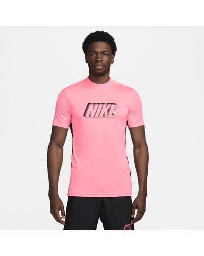 Nike Academy Dri-fit Short-sleeve Football Top Polyester - Pink