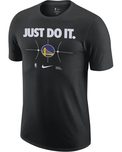 Nike Golden State Warriors Essential Nike Nba T-shirt - Black