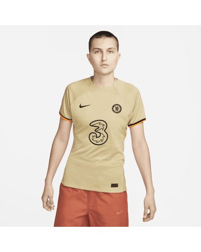 Nike Chelsea F.c. 2022/23 Stadium Third Dri-fit Football Shirt 50% Recycled Polyester - Natural