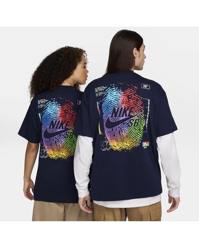 Nike T-shirt da skateboard sb - Blu