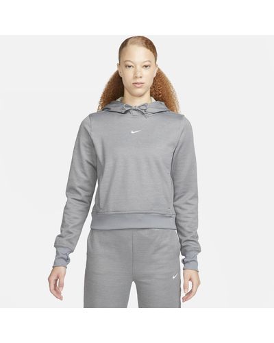Nike Therma-fit One Pullover Hoodie - Gray
