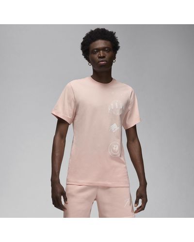 Nike T-shirt jordan brand - Rosa