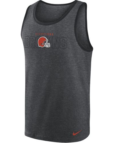 Nike Team (nfl Cleveland Browns) Tank Top - Gray