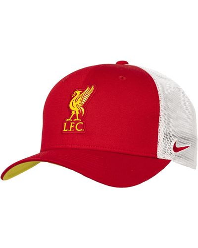 Nike Liverpool Fc Classic99 Soccer Trucker Cap - Red