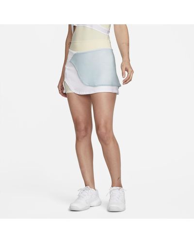 Nike Court Dri-fit Slam Tennis Skirt In White,
