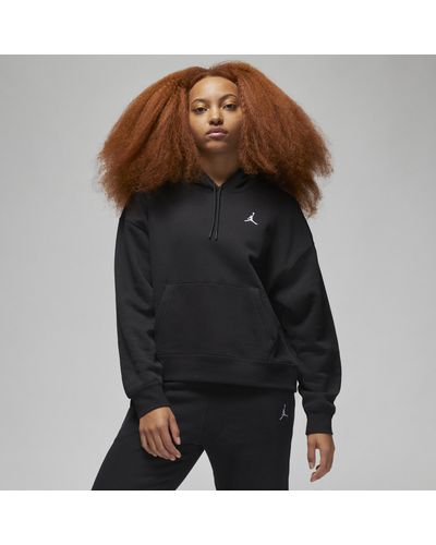 Nike Jordan Brooklyn Fleece Hoodie Cotton - Black