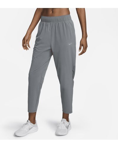 Nike Dri-fit Fast Mid-rise 7/8 Running Trousers - Grey