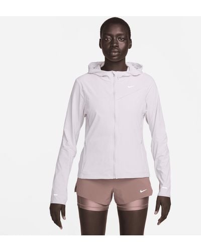 Nike Swift Uv Running Jacket Nylon - White
