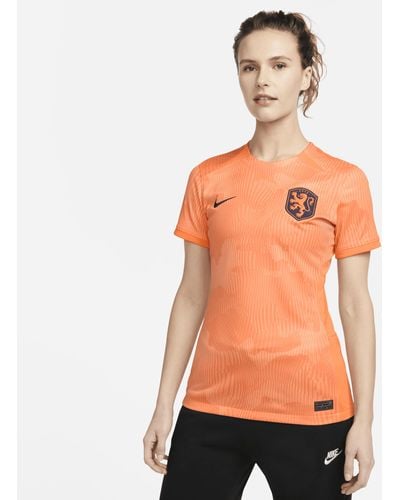 Nike Netherlands 2023 Stadium Home Jerseys/replicas - Orange